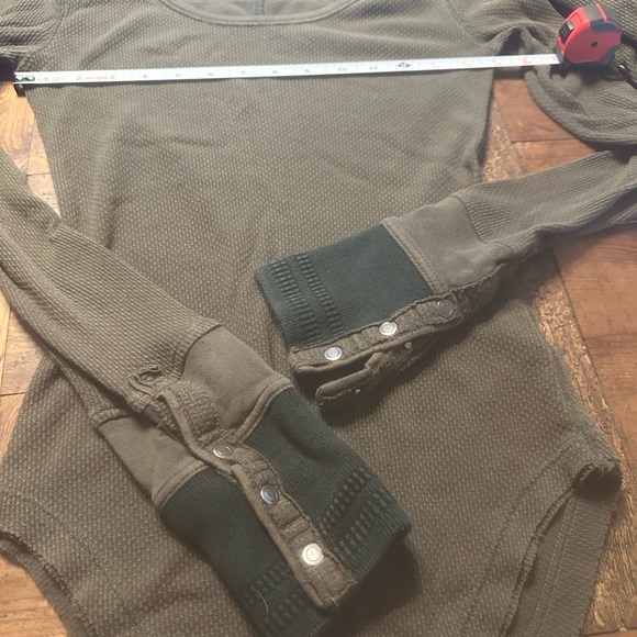 army green free people thermal L - Picture 4 of 10
